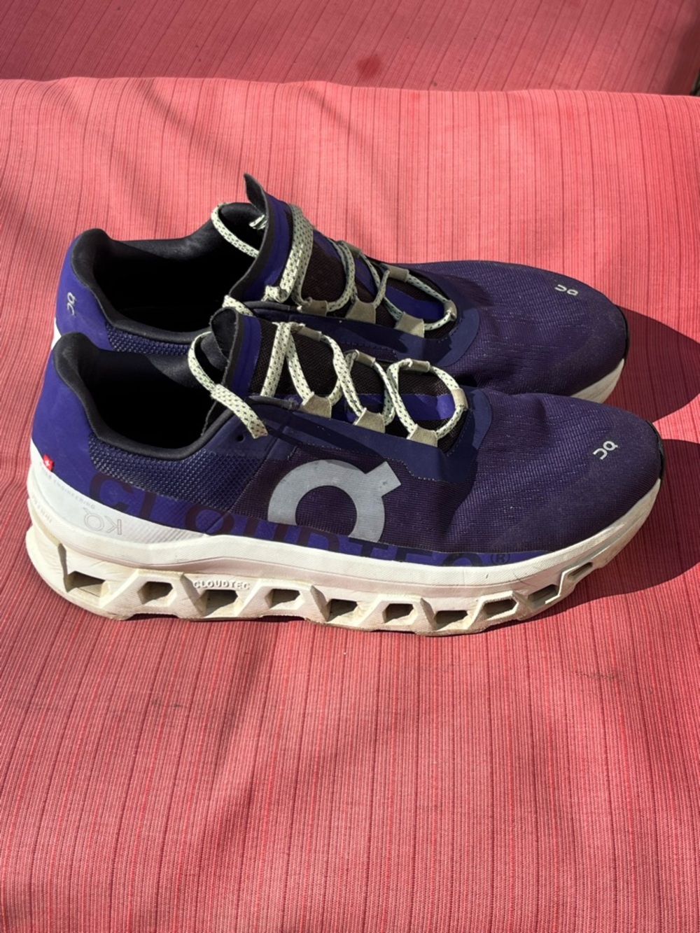 On Cloud CLOUDMONSTER Running Shoes Purple Men’s 12